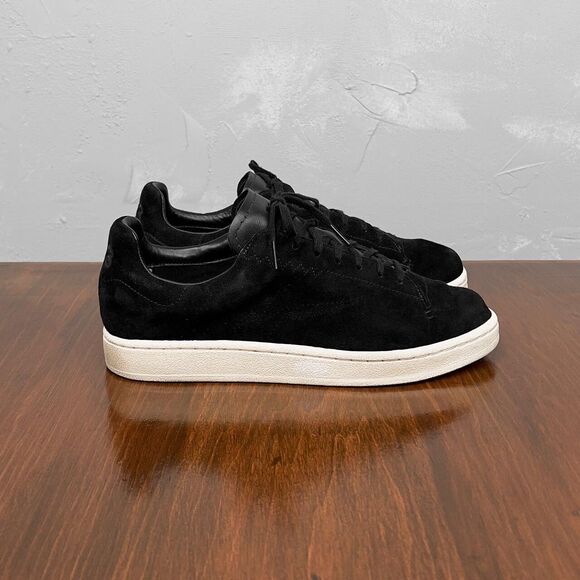 Adidas Y-3 Yohji Yamamoto Yohji Court in Black, Black, White F99791 Men's US 8 - Picture 4 of 8